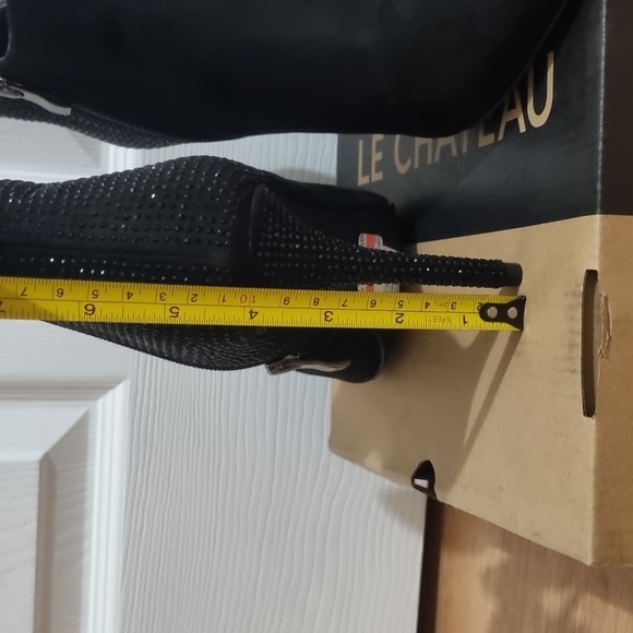LE CHATEAU - NWT ankle boots stiletto black - 8 - Picture 6 of 7